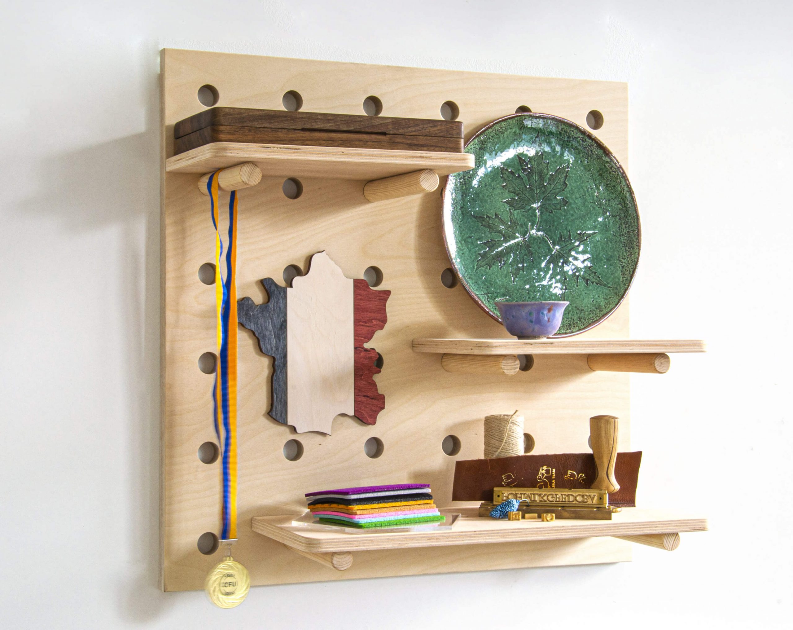 Wooden Pegboard Panels Made In Ukraine